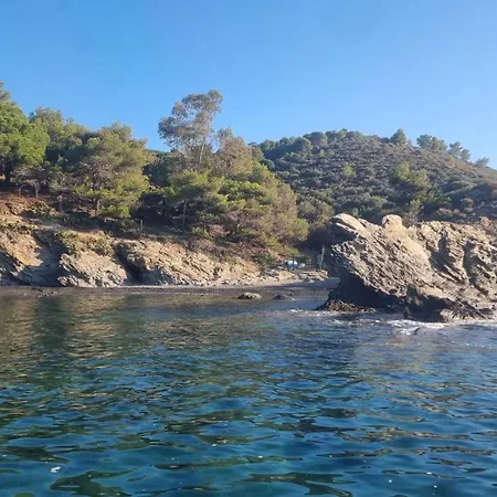 Feriehus Maison Sur La Roche, Vue Exceptionnelle, Quartier Des Peintres, Calme, Clim Et Wifi, Parking Prive, Plages A Pied Collioure